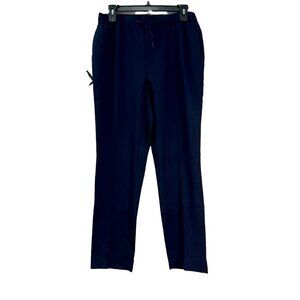 NWT TOPMAN Size US 32L Slim Crop Skinny Smart Trousers Navy MSRP $65